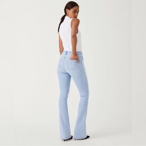Spanx Retro Light Wash Flare Jeans S